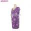 OEM Factory Price Indonesia Rayon Tile print Tunic Dress