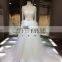 1A041 Top Quality Beautiful Long Sleeve with Lace Heavy Beaded White Bridal Dress