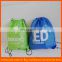 polyester wholesale small jute bags drawstring