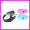 Custom logo usb flash drive wrist watch nice wrist band custom reflective slap bracelets