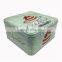 Custom Square Small Gift Metal Chocolates Biscuits Cookies Cake Tin
