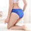 Yun Meng Ni Sexy Underwear Front Sexy Lace Waist Band Ladies Briefs Soft Cotton Women Panty