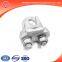 Wanxie JK series guy clips steel wire clip metal cable clamp