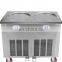R410a Freezer 3 Import Compressor Fully Cooling Flat Pan Fried Ice Cream Roll Machine