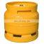 Nigeria 6KG vertical pressure lpg gas canister for cooking