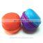 Round Hmmburger Shape Purse Women Clutch Macaron Shape Coin Pouch Silicone Wallet