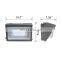 ETL DLC Photocell Sensor Dusk To Dawn IP65 Outdoor LED Wall Pack Light