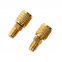 R410 refrigerant brass switch connector with brass cap (brass fitting)
