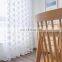 Sheer Burnout Window Scarf curtains for bedroom windows