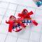 US National Day Baby Harness Dress Set Newborn Baby Stars Flag Set RUFFLE LEGGINGS SHOES