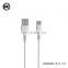 1m/2m Fast Charging Cable Micro-USB Type-C Lightning-USB MP3 MP4 Player Smart Phone 2.1A Quick Data Line