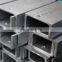 Standard sizes 180x68 galvanised iron u sections beam steel channel for australia