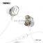 Remax 2020 new arrival  Dual Moving Coil Tie clip double loop sport Bluetooth headset earphones headphones