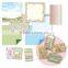 ribbon pots mini garden flowers decoration