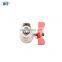 BT1027 Yuhuan forged brass ball valve with butterfly aluminum handle