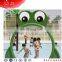 swimming pool zone water play interactive fiber splash game