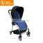 Luxurious baby strollers with compact foldable frames and washable fabrics to sun canopy & basket