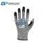 Gray Nylon Lunar Foam Nitrile Palm Dip Gloves On Salt Pepper