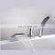 3 Holes Acceptable Price Bathtub Shower Faucet With Shower Hose Waterfall Mixer Tap