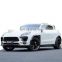 Carbon fiber Body kit for Porsche macan front spoiler rear diffuser  wide flare and side skirts for Porsche macan  facelift