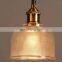 Retro European Colorful Glass Pendant Light Antique Decorative Hanging Lamp