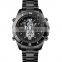 Luxury Style Watch Skmei 1670 Stainless Steel Caseback Japan Movement High Quality Mens Watches