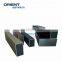 aluminum glass folding/ bifold/ bi folding frame profiles in black colors