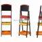 Creative Blackboard Flower Stand Collapsible Flower Frame Solid Wood Balcony Pots Shelf