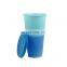 2021 Hot Sale Plastic Mugs Color Changing Tumbler Cups Bulk Christmas Plastic Magic Mugs with Lids and Straws