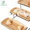 Kitchen 3 Tier Serving Tray  Natural Bamboo Cake Stand