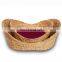 Water Hyacinth Natural Pet House Basket For Dogs And Cats With Sleeping Bed Mattress