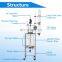 Manufacture Price Industrial Lab 10 20 30 50 100 150 200 L Liters Evaporation Glass Reactor