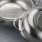 Kitchen Stainless Steel Fruits and Vegetables Washing Strainer Draining Colander Basket Durable Hander & Base Mesh Colanders