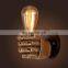 Decoration Fist Lamp Creative Retro Wall Lighting Fixtures Antique Bronze Resin Metal Wall Sconce for loft bar cafe