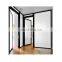 Office special aluminium alloy glass casement doors