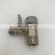 1/2 to 1/4 RO Water Filter Spare Parts Quick Connector Tee Ball Valve Faucet Tap Shut Off Ball Valve Copper Feed Water Adapter