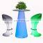 light up tall bar table led light bar cocktail furniture tables and chairs christmas festival party light led bar table lamp