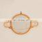 Unique Universe Frame Woven Rattan Mirror for Wall Kid room decor Handmade Decorative Wicker Vietnam Manufacturer