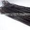 Hot Sale Black Raw Material Dried Water Hyacinth Rope cord DIY rustic straw for decor home Natural Wholesale in Bulk