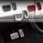 2PCS/SET Aluminum alloy Foot Pedal For Tesla Model 3 Y Accelerator Gas Fuel Brake Pedal Rest Pedal Pads Mats Cover Accessories