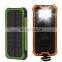 High Efficient Solar Power Bank 10000mah, 20000mAh Solar Charger for mobile phones/tablet PC/other electronics,solar power banks