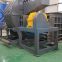 rubber tires and plastic recycling double shaft shredder machine
