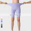 Free Size Workout Pants Breathable Butt Lifting Biker Sports Fitness Yoga Shorts Tights High Waist Yoga Half Leggings For Women