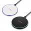 Round luminous LOGO wireless charger standard 15W fast charging wireless charging round