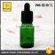 green 15ml boston round glass bottle 30ml glass bottles with childproof evident cap skull bottle