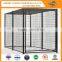 Black powder coated durable welded dog cage / dog kennel