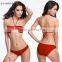 ladies sexy swimsuit women sexy bra with highwaist band slip