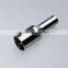 M12 Automatic lathe machining electrical nickel plated brass sleeve