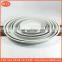 baking plate ceramic big size oval egg shape porcelain baking pan, dinner roast ellipse plate,rastaurant buffet pan flower