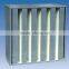 F9-H13 V shape medium fine filter for AHU or gas turbine